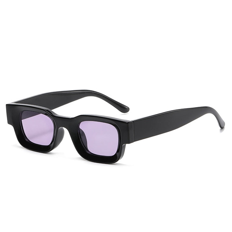 Deep Small Square Polarized Sunglasses