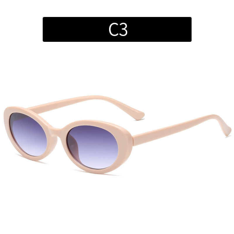 Small Frame Vintage Round Sunglasses