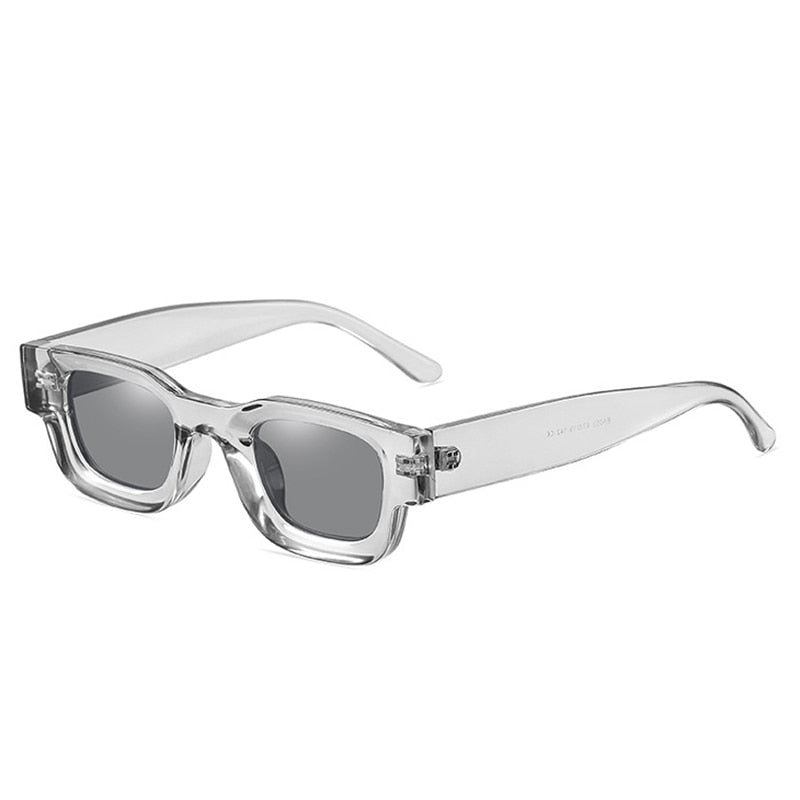 Deep Small Square Polarized Sunglasses