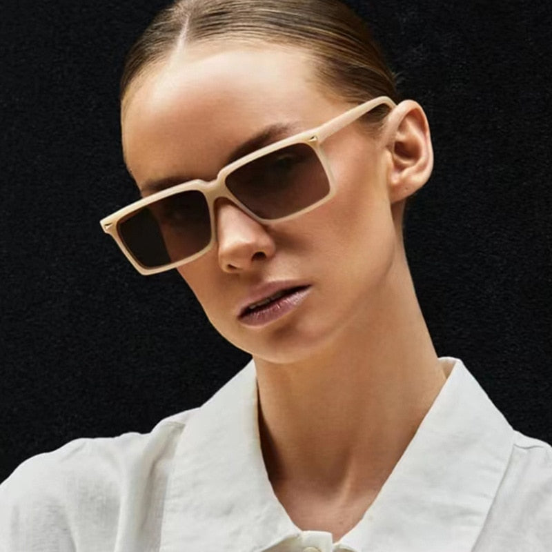 Small Rectangle Vintage Sunglasses