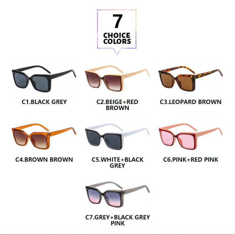 Acrylic Square Sunglasses