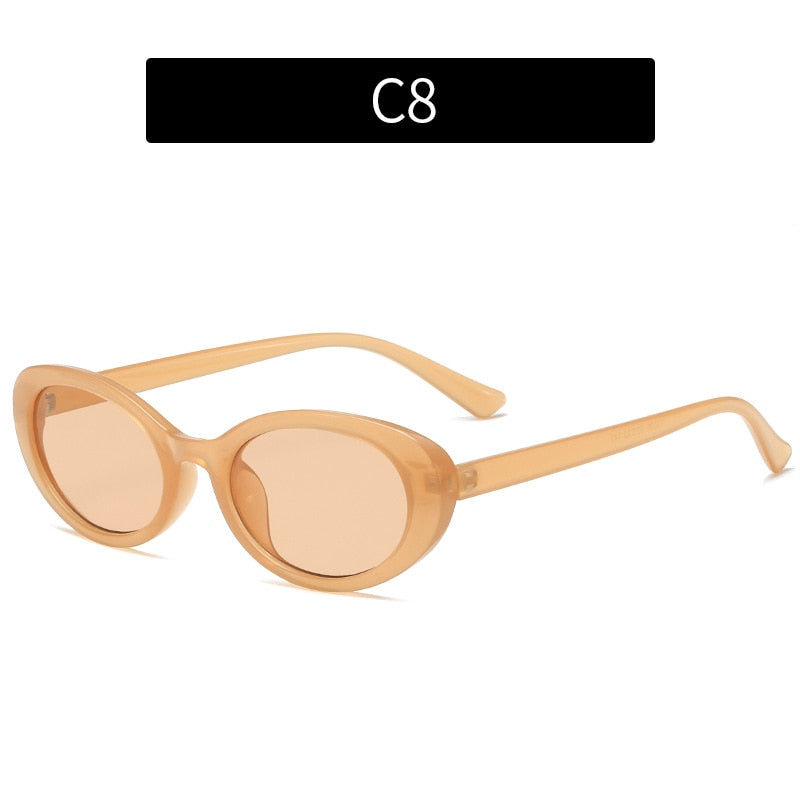 Small Frame Vintage Round Sunglasses