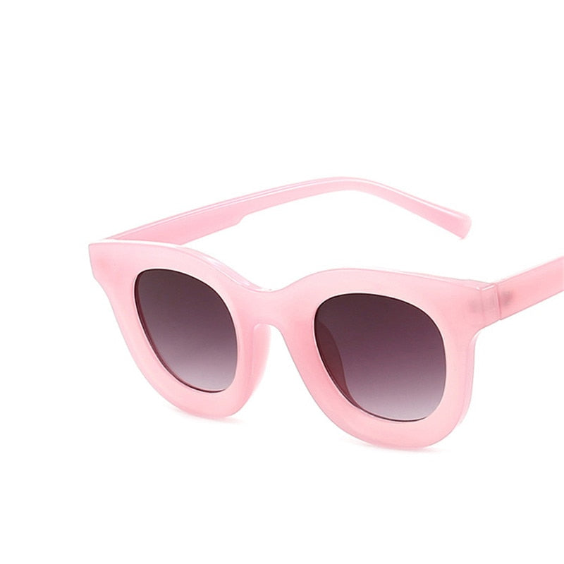 Concave  Lens Round Sunglasses