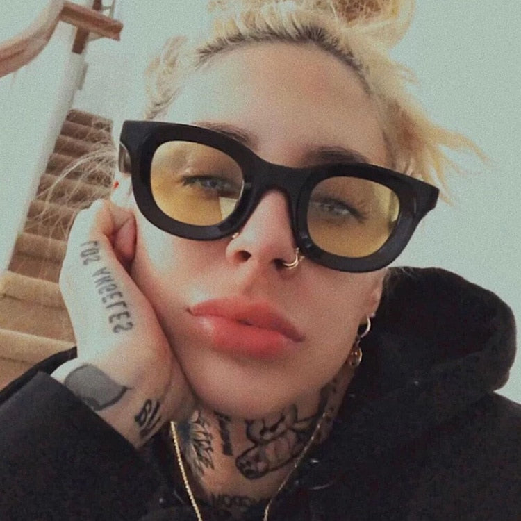 Concave  Lens Round Sunglasses