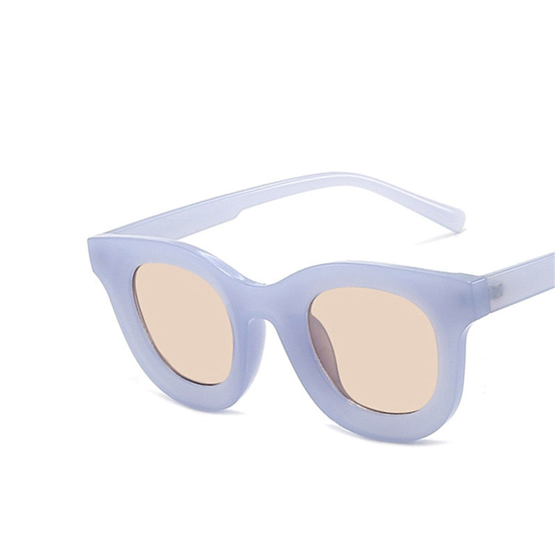 Concave  Lens Round Sunglasses