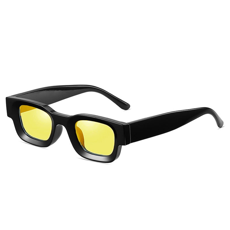 Deep Small Square Polarized Sunglasses