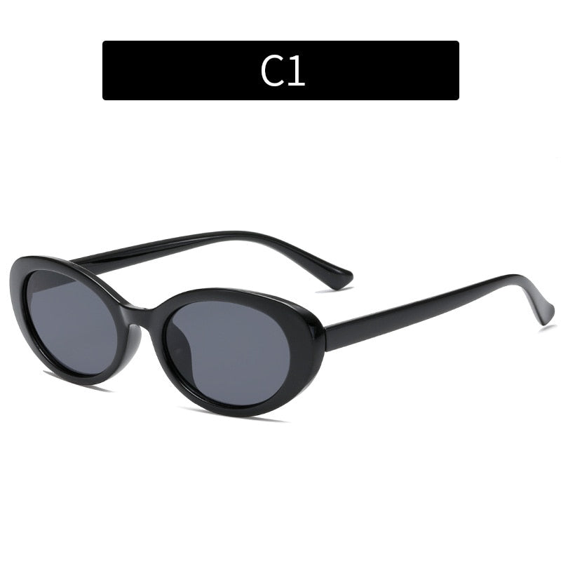 Small Frame Vintage Round Sunglasses