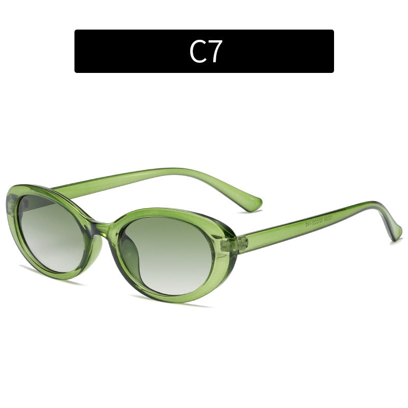 Small Frame Vintage Round Sunglasses