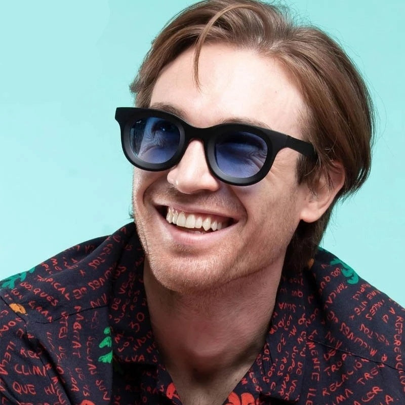 Concave  Lens Round Sunglasses