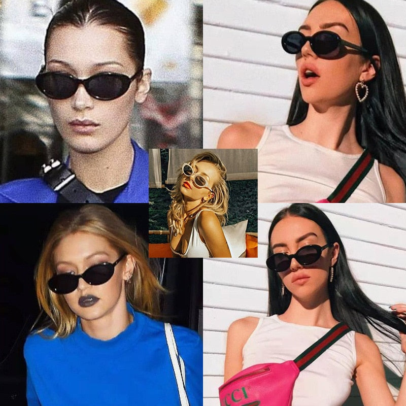 Small Frame Vintage Round Sunglasses