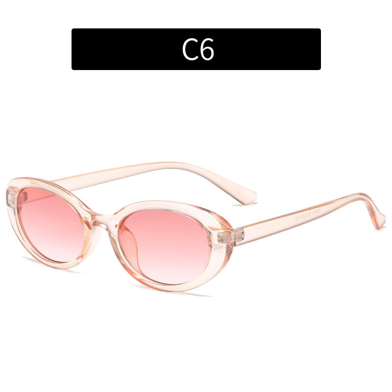 Small Frame Vintage Round Sunglasses