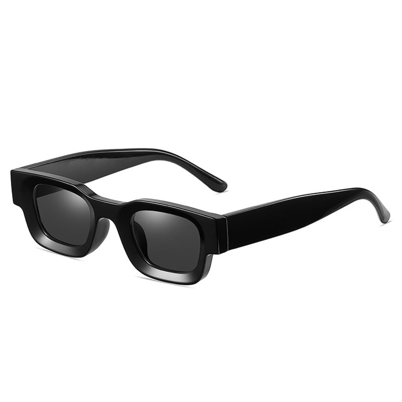 Deep Small Square Polarized Sunglasses