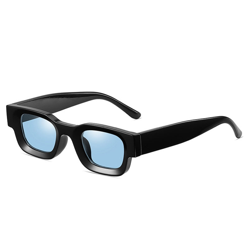 Deep Small Square Polarized Sunglasses