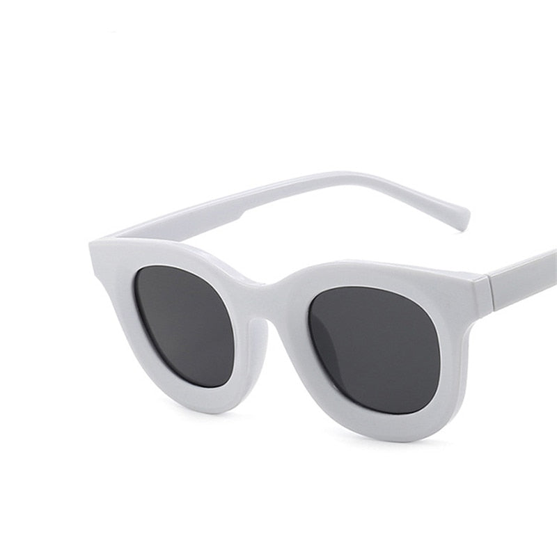 Concave  Lens Round Sunglasses