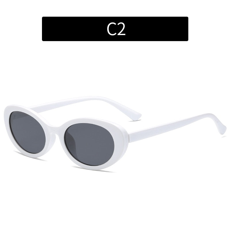 Small Frame Vintage Round Sunglasses