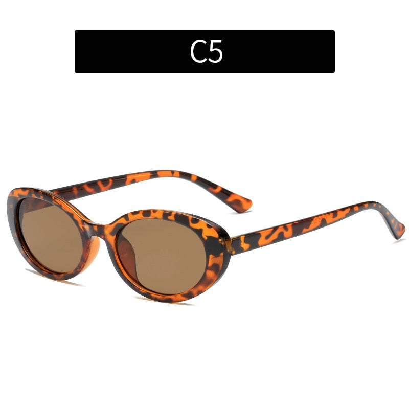 Small Frame Vintage Round Sunglasses