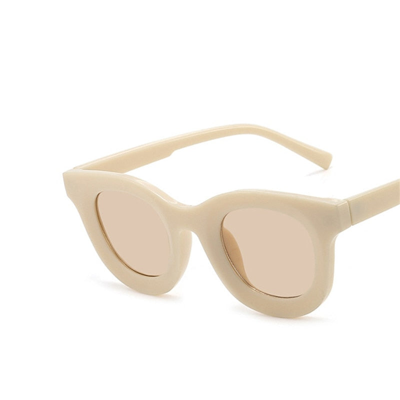 Concave  Lens Round Sunglasses