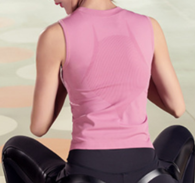 Round Neck Tank Top-Pinkami