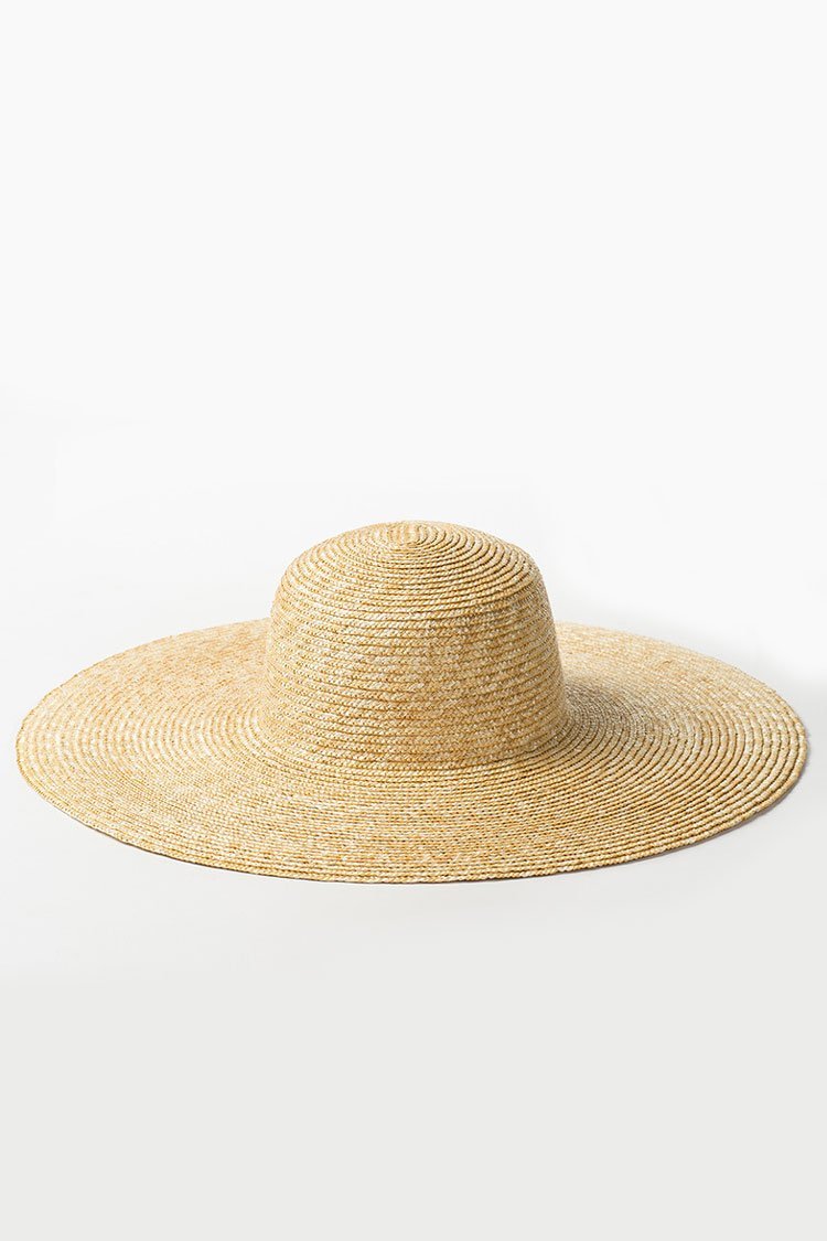 Basic Wide Brim Beach Straw Sun Hat