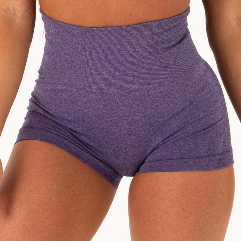 Fitness workout shorts - Sunshine - High waist - Seamless-Pinkami