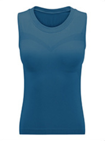 Round Neck Tank Top-Pinkami