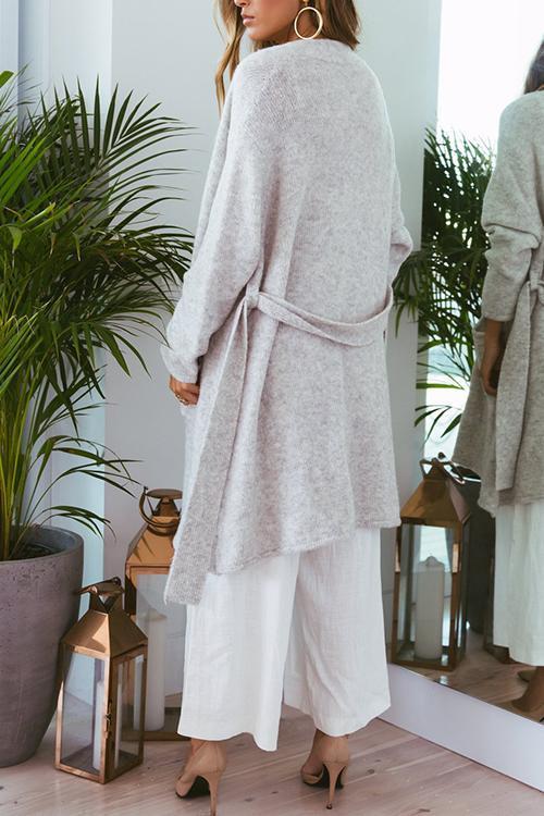 New Pocket Cardigan-Pinkami