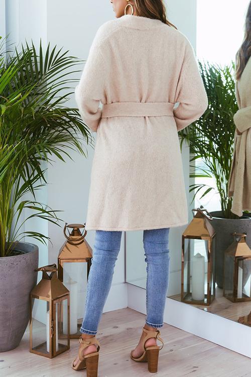 New Pocket Cardigan-Pinkami