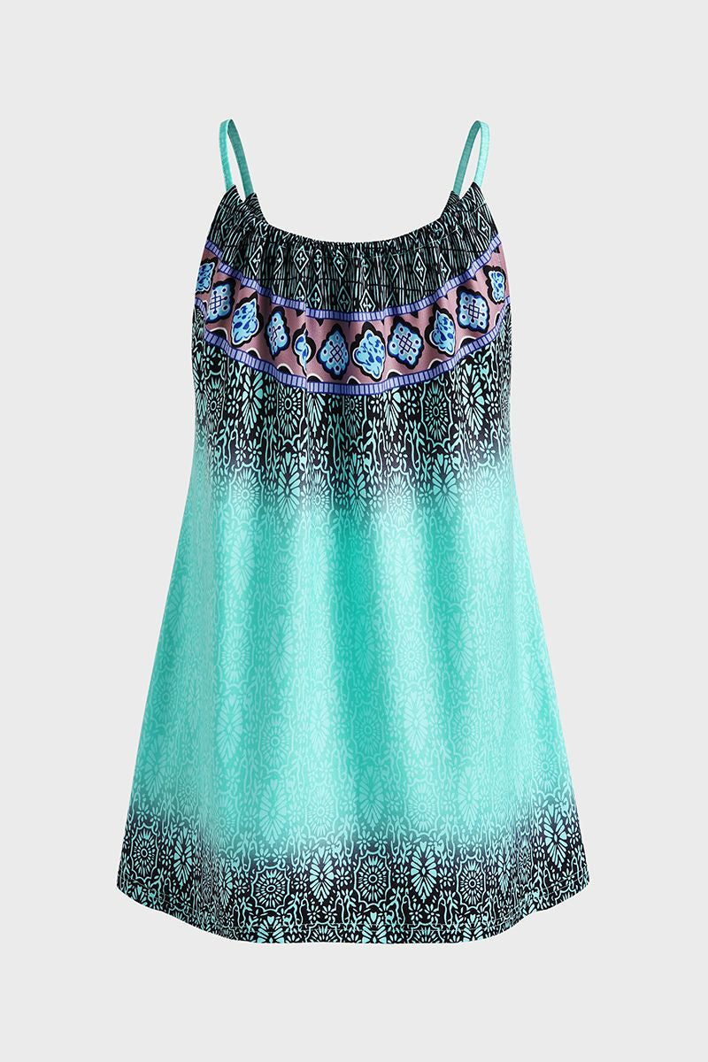 Ombre Tribal Print Cami Top-Pinkami