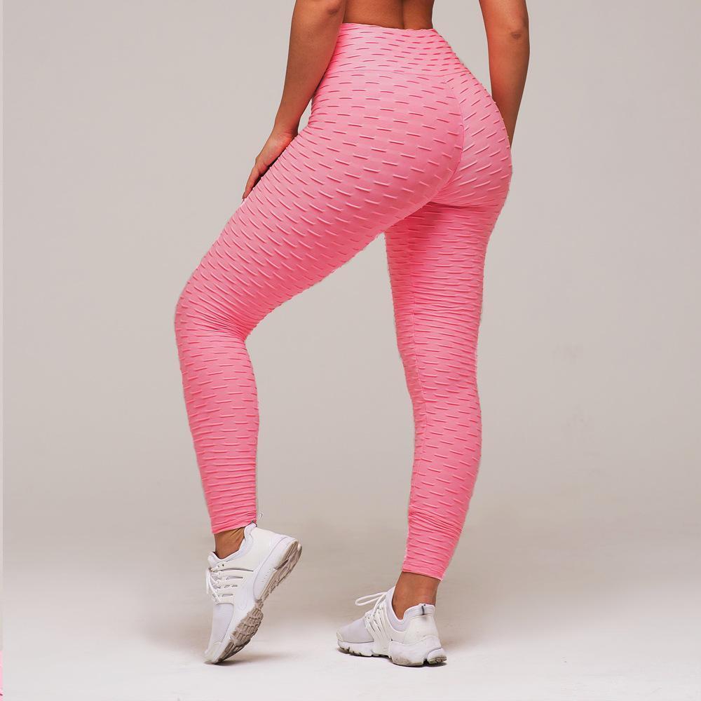 Fitness workout leggings - Roxy - Scrunch back - Squat proof - Seamless - 6 colors-Pinkami