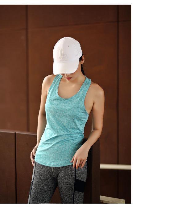 Fitness tank - Just do it - quick dry - 7 colors-Pinkami