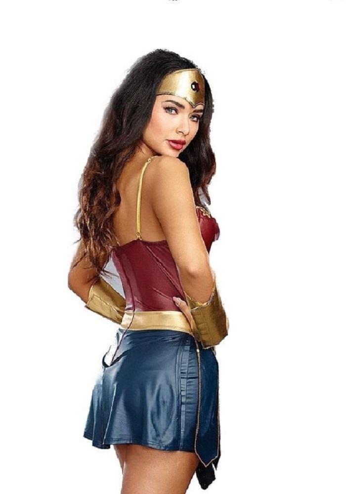 Womens Wonder Woman Halloween Costume All Sizes