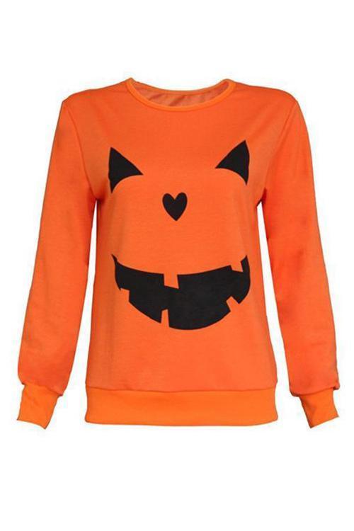 Ready For Pumpkin Printing Hoodie-Pinkami