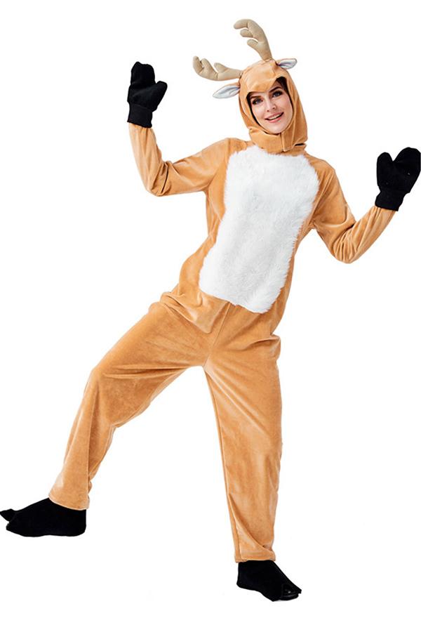 Christmas Womens Reindeer Costume-Pinkami