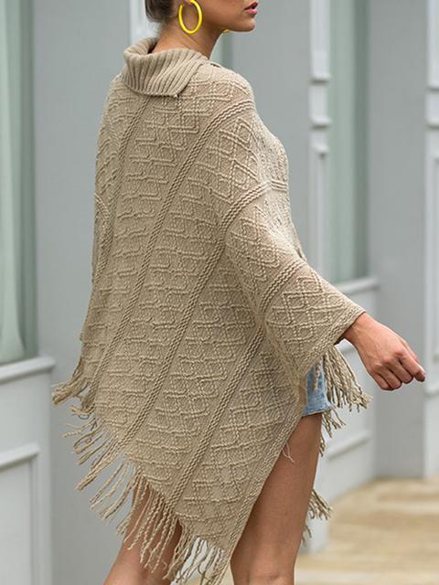 Casual Tassel Vintage Sweater-Pinkami