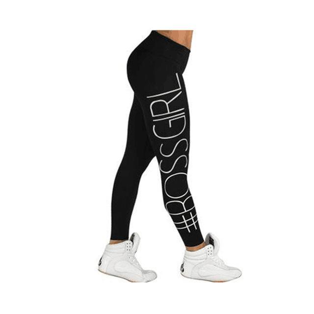 Fitness workout leggings - #Boss girl - 4 colors-Pinkami