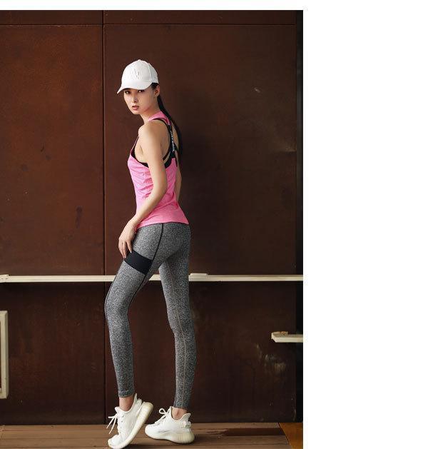 Fitness tank - Just do it - quick dry - 7 colors-Pinkami