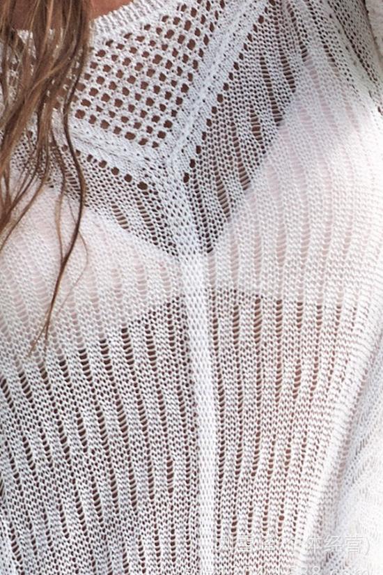 Crochet Tunic Cover Up-Pinkami