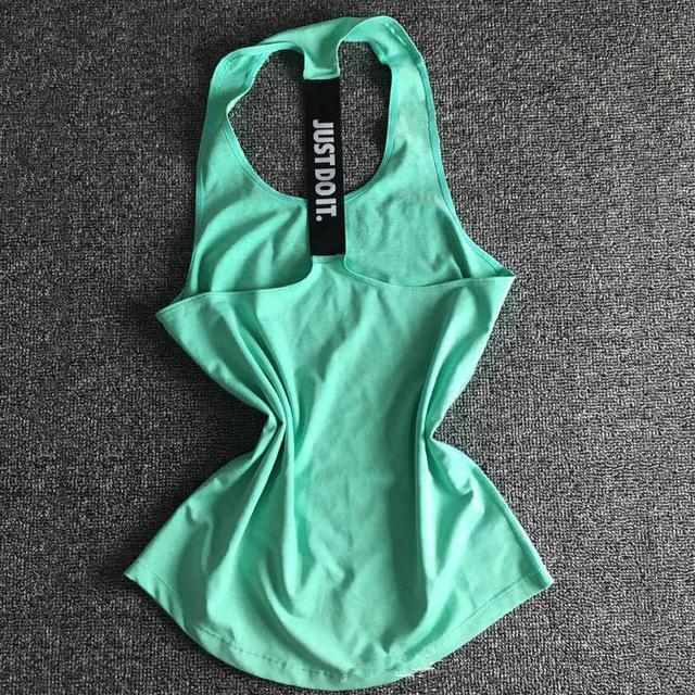 Fitness tank - Just do it - quick dry - 7 colors-Pinkami