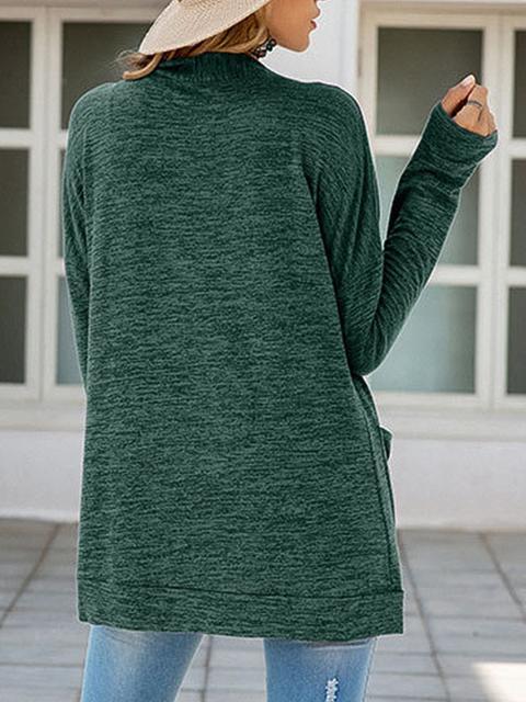 Solid Color Lightweight Cardigan-Pinkami