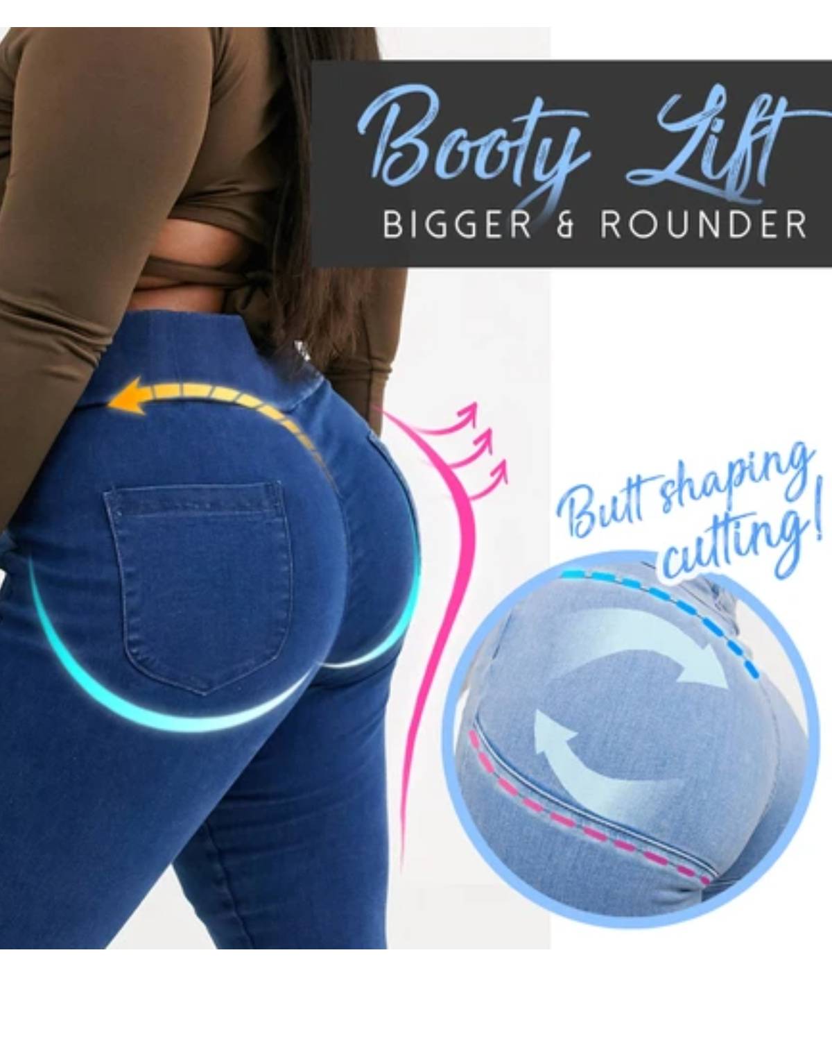 Women Extreme Distressed High Waist Skinny Jeans-Pinkami