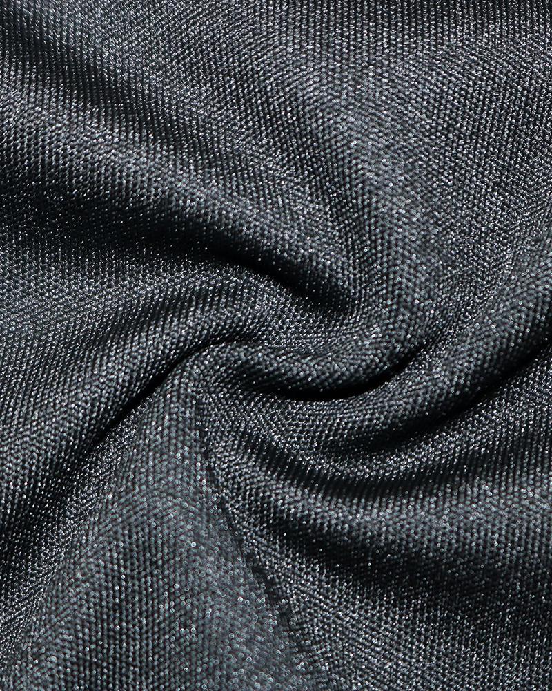 Splash Ink Print Long Sleeve Top & Pants Set-Pinkami