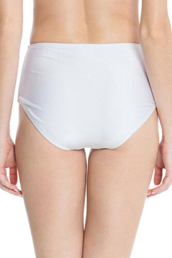 Crisscross Strappy High Waist Bikini Bottom