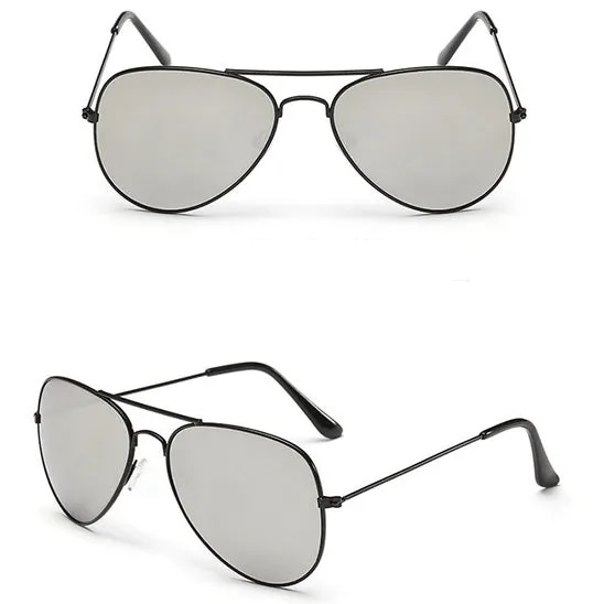 Luxury Style Vintage Mirror Lens Aviator Sunglasses