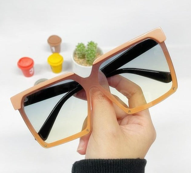 Vintage Oversized Square Sunglasses 