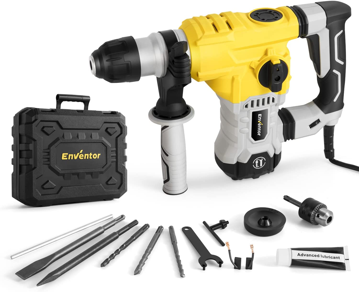 ENVENTOR 12.5A Rotary Hammer Drill with 