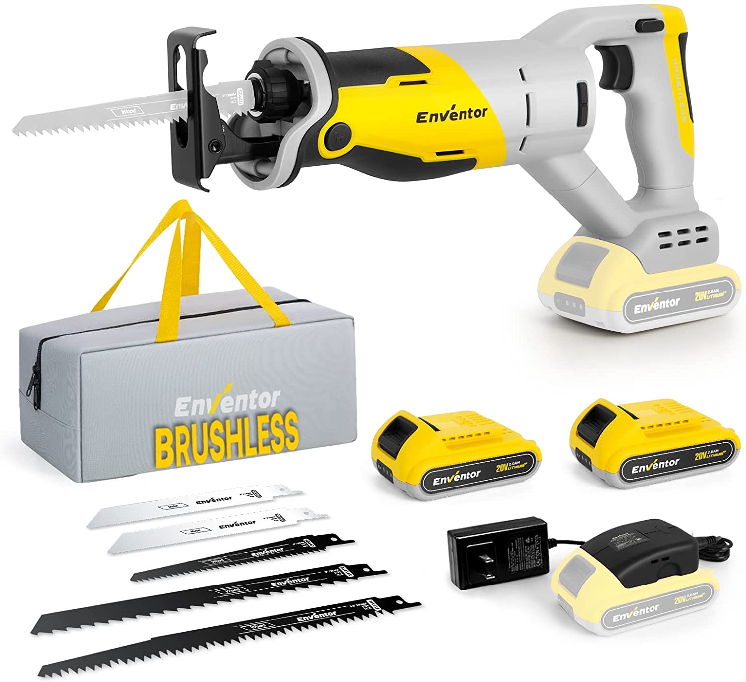 ENVENTOR 20V Brushless Cordless 