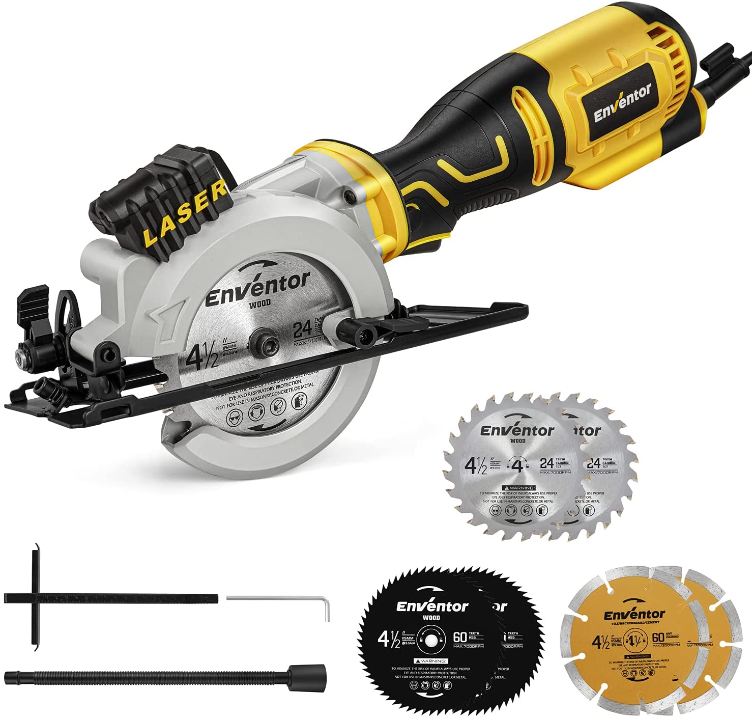 ENVENTOR 705W 5.8Amp 3500RPM Mini 