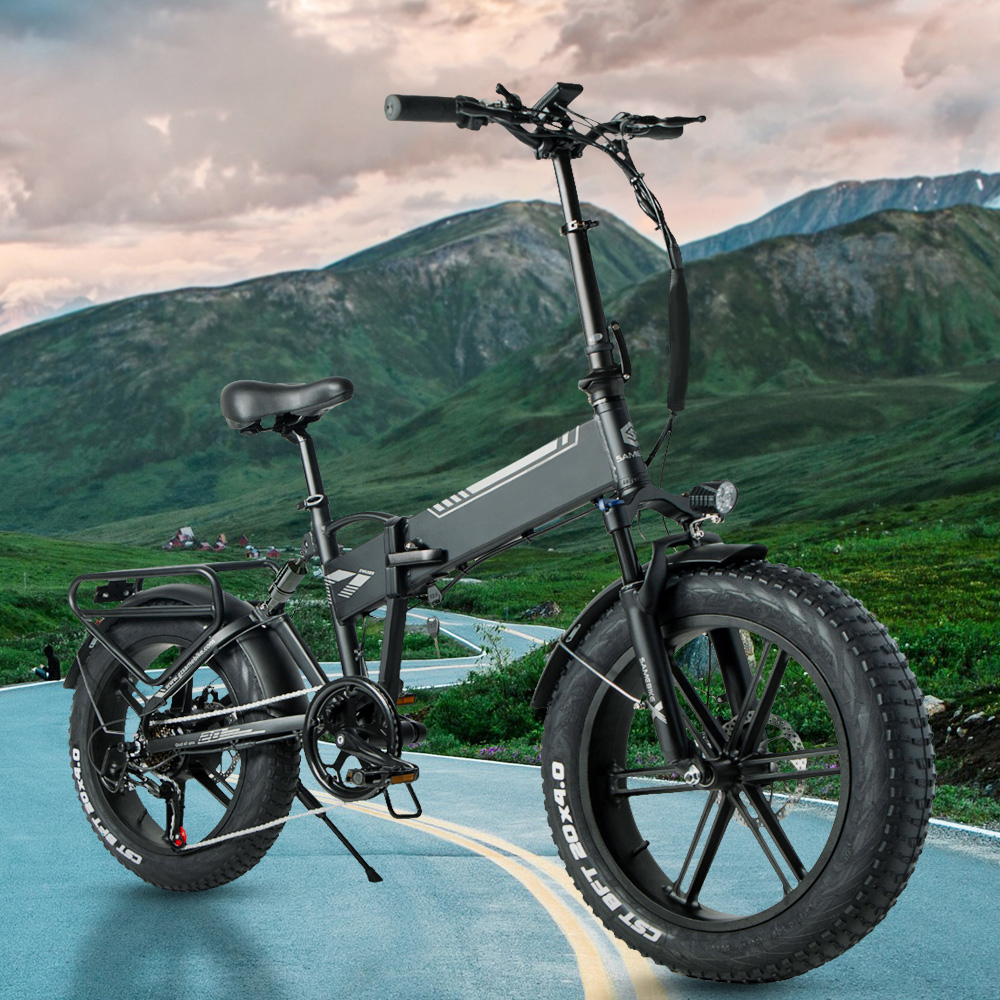 X09 E-Bike, Foldable Mountain Frame Electric Bike