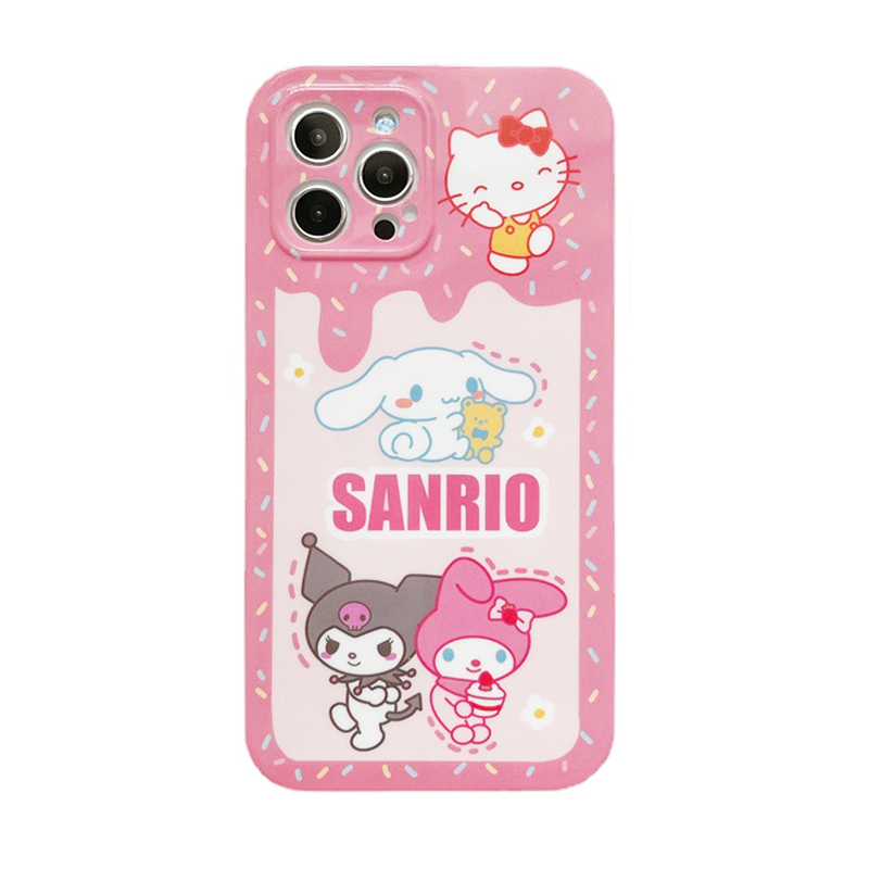 Pink Sanrio iPhone Case