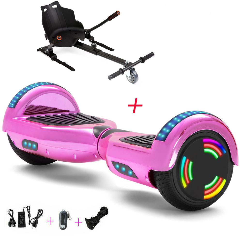 segway go kart pink